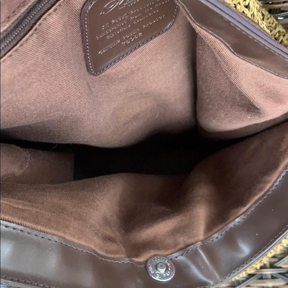Nice Size Fossil Straw Shoulder Bag - Picture 6 of 6